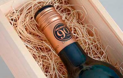 viruta madera botella vino